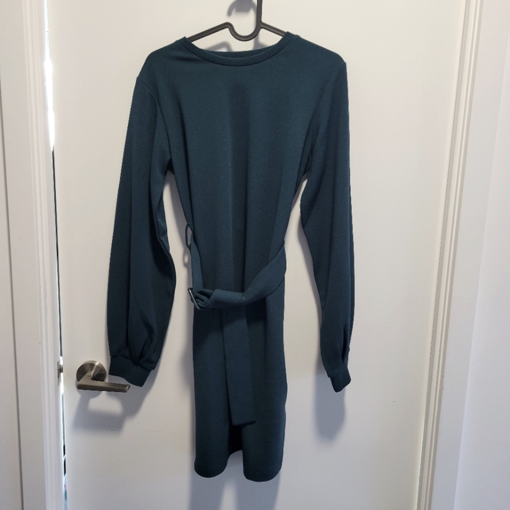 Teal dress